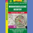 469 Beskid Śląsko-Morawski (Moravskoslezske Beskydy). Mapa turystyczna 1:40 000.
