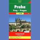 Praga (Praha, Prag, Prague). Plan miasta 1:16 000.