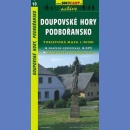 10 Góry Doupowskie (Doupovské hory, Podboransko). Mapa turystyczna 1:50 000.