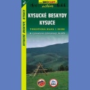 1077 Góry Beskid Kisucki, Kisucze (Kysucké Beskydy, Kysúce). Mapa turystyczna 1:50 000