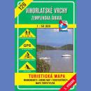 126 Wyhorlat, Zemplińska Szirawa (Vihorlatské vrchy, Zemplínska Šírava)<BR>Mapa turystyczna 1:50 000