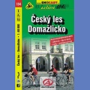 134 Czeski Las, Domazlice (Český les, Domažlicko). Mapa turystyczna 1:60 000.