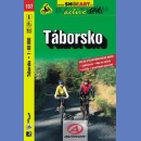 137 Tabor i okolice (Táborsko). Mapa rowerowa 1:60 000.
