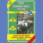 137 Tribec, Podhronsky Inovec, Topolcianky. Mapa turystyczna 1:50 000