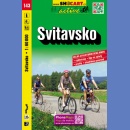 143 Svitavy i okolice (Svitavsko). Mapa rowerowa 1:60 000.