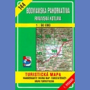 144 Wzgórza Bodwiańskie, Kotlina Rimawska (Bodvianska pahorkatina, Rimavska kotlina). Mapa turystyczna 1:50 000