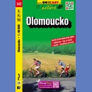 147 Ołomuniec i okolice (Olomoucko). Mapa rowerowa 1:60 000.