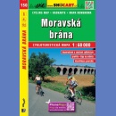 150 Brama Morawska (Moravská brána). Mapa turystyczna i rowerowa 1:60 000.