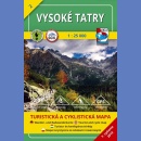 2 Tatry Wysokie (Vysoké Tatry). Mapa turystyczna 1:25 000.