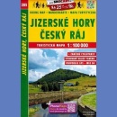 203 Góry Izerskie, Czeski Raj (Jizerske hory, Český raj). Mapa turystyczna 1:100 000.