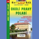 208 Okolice Pragi, Połabie (Okolí Prahy, Polabí). Mapa turystyczna 1:100 000.