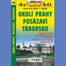 209 Okolice Pragi, Sazawy i Taboru (Okolí Prahy, Posázaví, Táborsko). Mapa turystyczna 1:100 000.