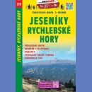 219 Jesioniki, Góry Rychlebskie (Jeseniky, Rychlebske hory). Mapa turystyczna 1:100 000.