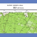 225.21 Bryzgiel. Mapa topograficzna 1:25 000. Układ 1965. Woj. podlaskie, pow. suwalski