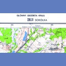 236.31 Sokółka. Mapa topograficzna 1:25 000. Układ 1965.