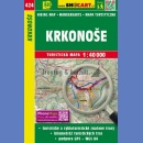 424 Karkonosze (Krkonoše). Mapa turystyczna 1:40 000.