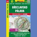 464 Brzecław, Palawa (Břeclavsko, Pálava). Mapa turystyczna 1:40 000.