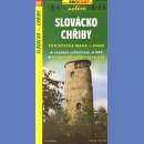 63 Slovacko, Chrziby (Slovácko, Chřiby). Mapa turystyczna 1:50 000.