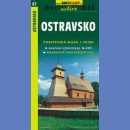 67 Okolice Ostrawy (Ostravsko). Mapa turystyczna 1:50 000.
