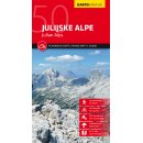 Alpy Julijskie (Julijske Alpe, Julian Alps). Mapa turystyczna 1:50 000.