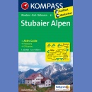 Alpy Stubajskie (Stubaier Alpen). Mapa turystyczna 1:50 000 laminowana.