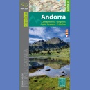 Andora (Andorra). Mapa turystyczna 1:40 000 + przewodnik