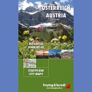 Austria (Oesterreich). Atlas samochodowy 1:150 000