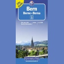 Berno (Bern). Plan miasta 1:12 500. 