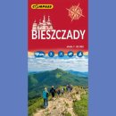 Bieszczady. Mapa turystyczna 1:50 000