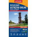 Bieszczady - Ustrzyki Dolne. Mapa turystyczna 1:25 000.