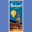 Bruksela. Plan miasta 1:15 000. Easy Map 