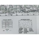 Brzesko M-34-078-A,B.<BR>Mapa topograficzna 1:50 000 Układ UTM