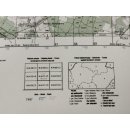 Cieszanów M-34-071-A,B. Mapa topograficzna 1:50 000. Układ UTM