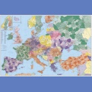 Europa. Mapa kodowo-administracyjna 1:3 600 000.