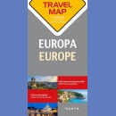 Europa. Mapa turystyczna 1:2 500 000. Travel Map