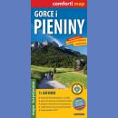 Gorce i Pieniny. Mapa panoramiczna laminowana 1:52 000.