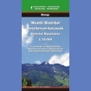 Góry Bystrzyckie (Muntii Bistritei). Mapa turystyczna 1:70 000