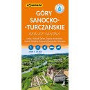 Góry Sanocko-Turczańskie. Okolice Sanoka. Mapa turystyczna 1:50 000 laminowana.