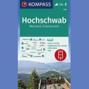 Hochschwab. Mariazell, Eisenwurzen. Mapa turystyczna 1:50 000