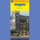 Indie: Bombaj (Mumbai, Bombai). Plan 1:12 000.