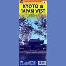 Japonia Zachodnia, Kyoto. Mapa 1:1 670 000/1:12 500.