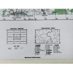 Jasło M-34-079-C,D. Mapa topograficzna 1:50 000. Układ UTM