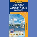 Jezioro Zegrzyńskie i okolice. Mapa turystyczna 1:50 000.