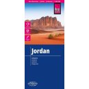 Jordania (Jordan). Mapa 1:400 000.