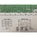 Kalety M-34-050-A,B. Mapa topograficzna 1:50 000 Układ UTM