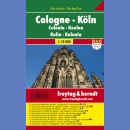 Kolonia (Köln). Plan 1:10 000 laminowany. City Pocket