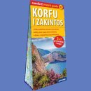 Korfu i Zakintos. Mapa laminowana 1:80 000/1:110 000. comfort! map & guide XL