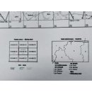 Korsze N-34-067-A,B. Mapa topograficzna 1:50 000 Układ UTM