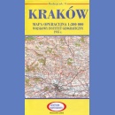 Kraków. Mapa Operacyjna 1:300 000. <BR>Arkusz 74 Reedycja