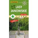 Lasy Janowskie. Mapa turystyczna 1:50 000, foliowana